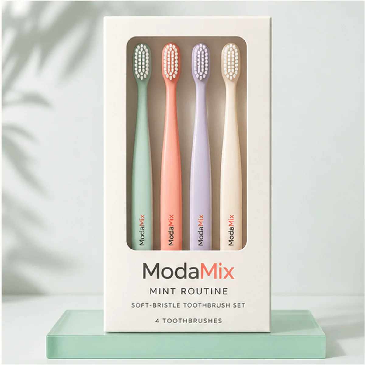 Mint Routine Toothbrush Set